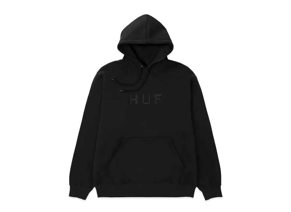 HUF OG Logo Hoodie "Black"