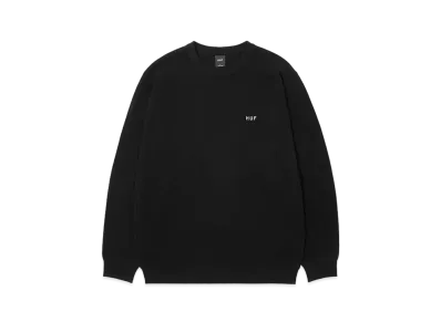HUF OG Logo Crew Sweater "Black"
