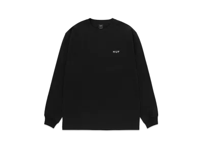 HUF OG Logo LS Tee "Black"