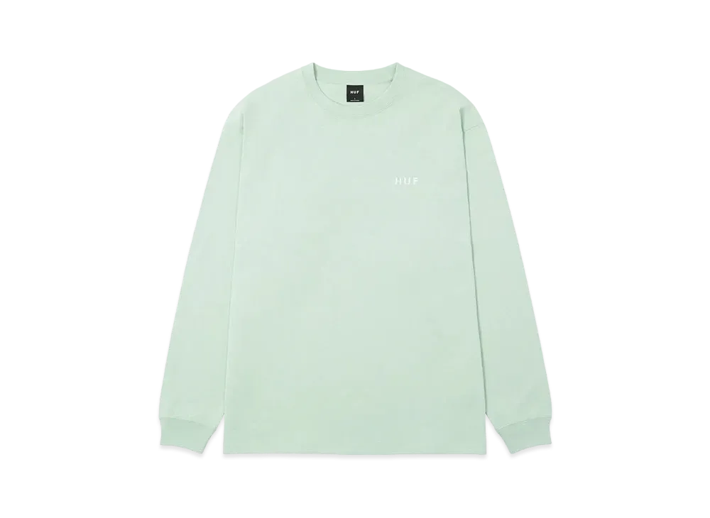 HUF OG Logo LS Tee "LT Mint"
