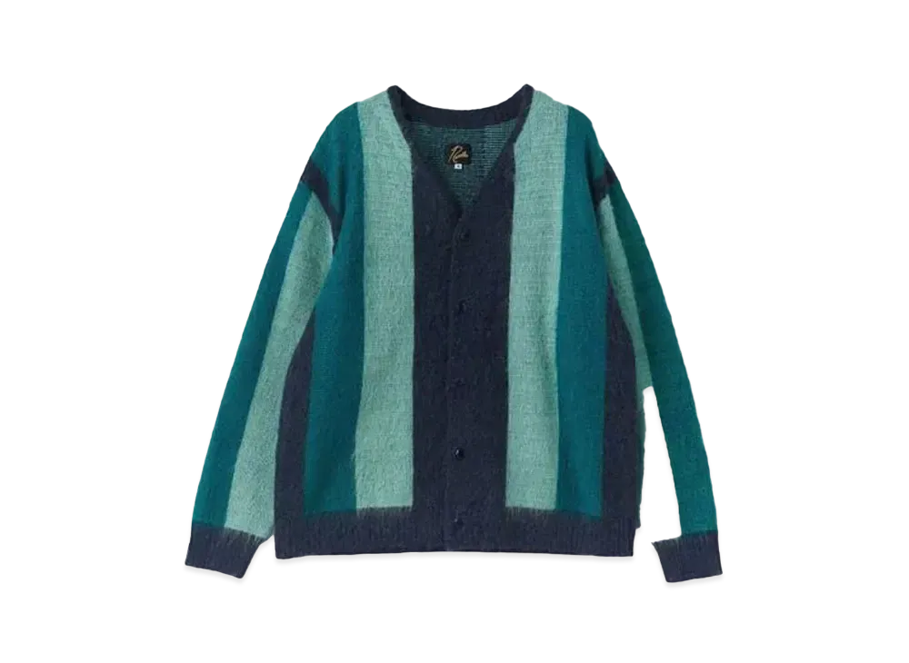 Needles for BEAUTY&YOUTH Multi Stripe Cardigan "Navy"