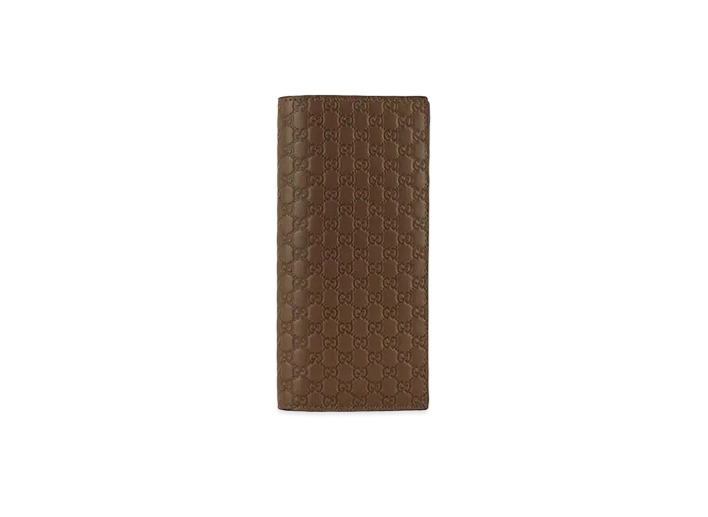 GUCCI Bi-fold Long Wallet "Brown"