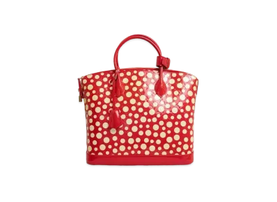 Louis Vuitton x Yayoi Kusama Lock It MM Monogram Vernis Dot Infinity "Rouge"