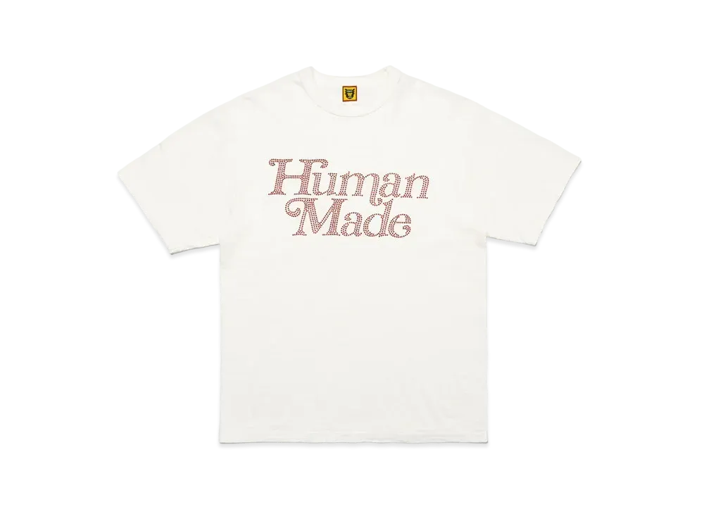 HUMAN MADE Crystal Jewelry T-Shirt #1 "White"