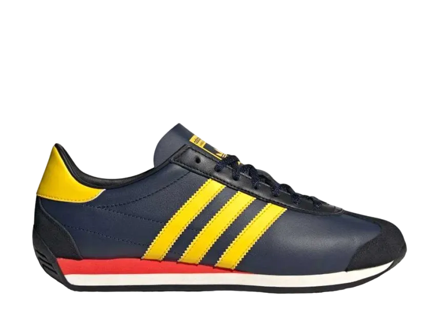 アディダス オリジナルス カントリー OG "ナイトインディゴ/イエロー"