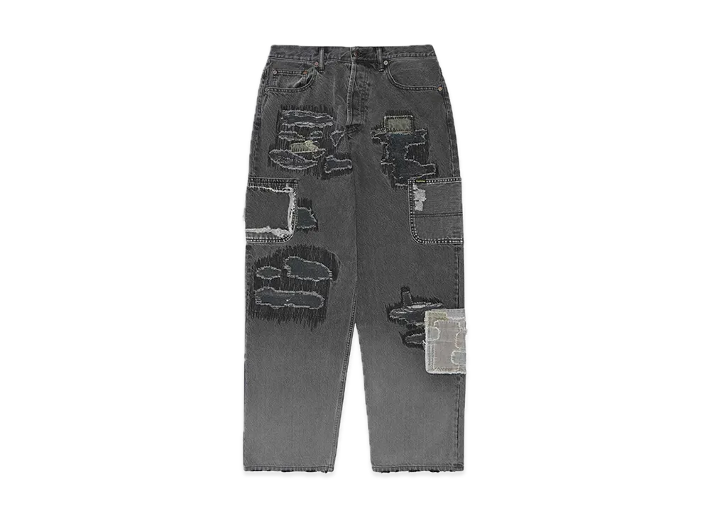 Supreme / Blackmeans Mended Loose Fit Jean 