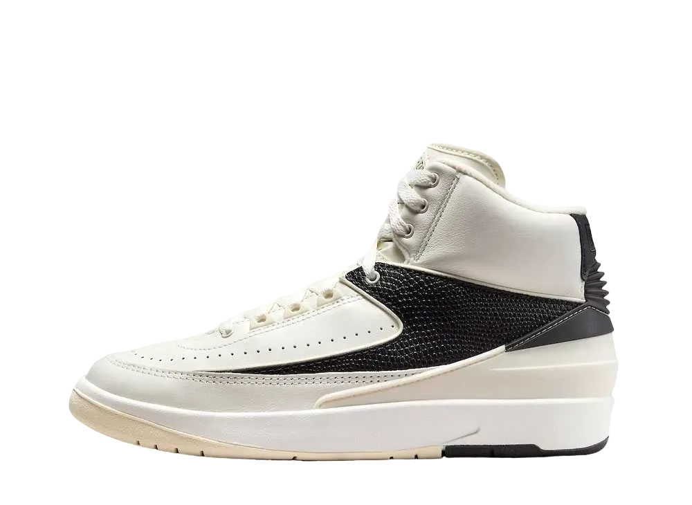 Nike Women's Air Jordan 2 Retro "Sail and Black"