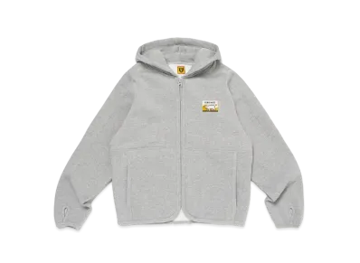 HUMAN MADE Fleece Sweat Zip Hoodie "Gray"