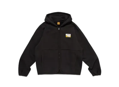 HUMAN MADE Fleece Sweat Zip Hoodie "Black"