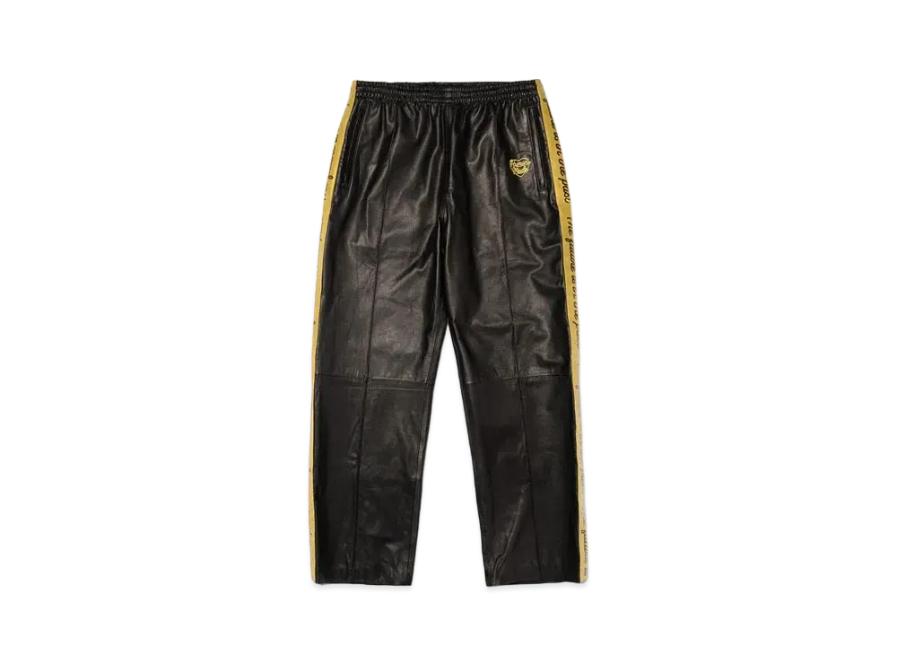 HUMAN MADE Leather Track Pants "Black"
