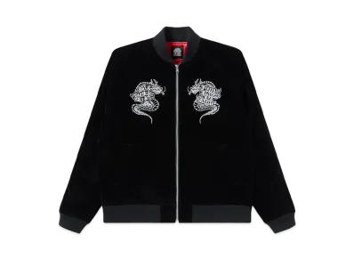 Blackeyepatch Dragon Velour Jacket "Black"