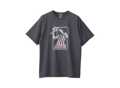 HYSTERIC GLAMOUR x TSUYOSHI NOGUCHI Checker Flag Tee "Black"