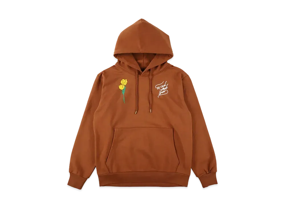 WIND AND SEA Bloom Hoodie "Brown"