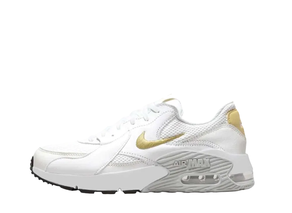 Nike Women's Air Max Excee "White/Summit White/Black/Saturn Gold"