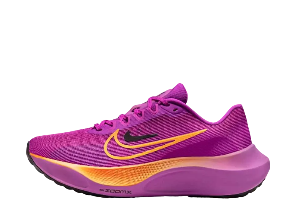 ナイキ ウィメンズ ズーム フライ5 "ハイパーバイオレット/ブラック/レーザーオレンジ"