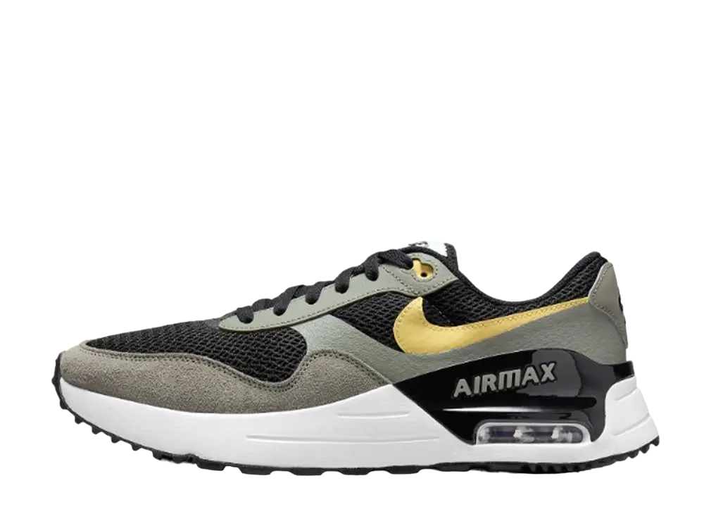 ナイキ エアマックス システム "ブラック/ダークスタッコ/サターンゴールド"