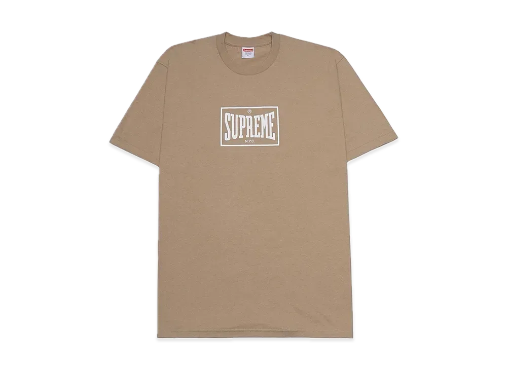 Supreme Warm Up Tee "Khaki"