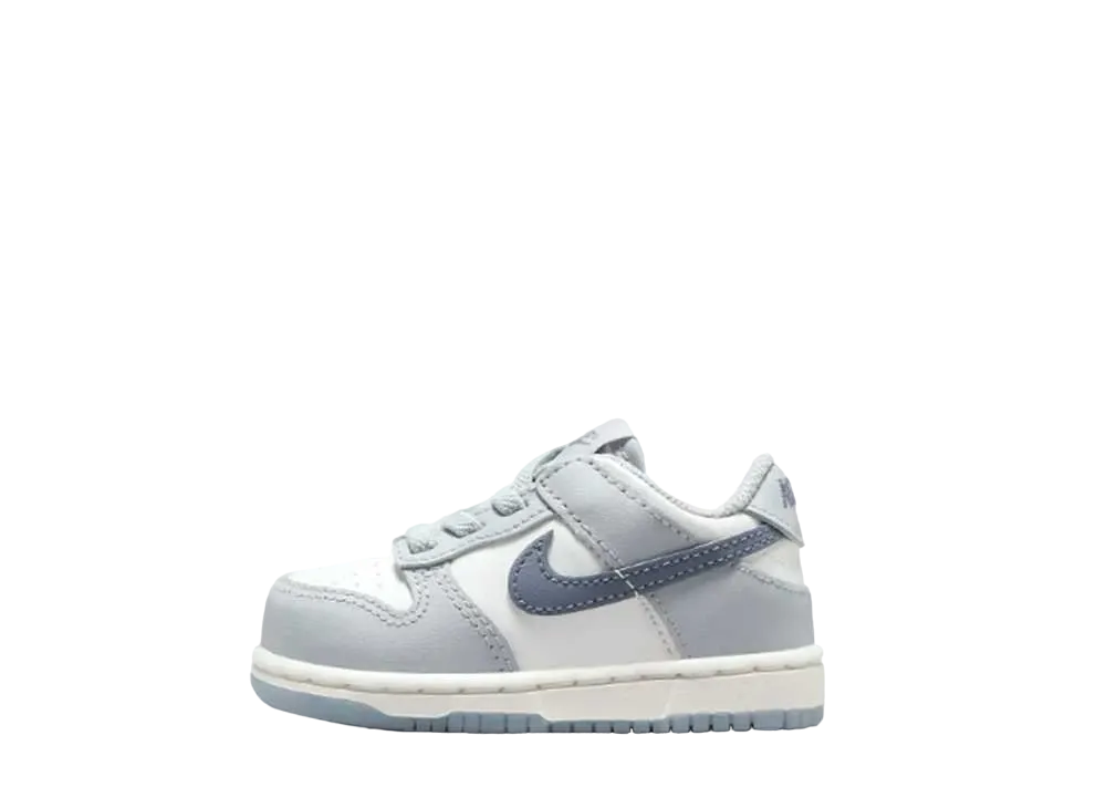 ナイキ TD ダンク ロー "サミットホワイト/ウルフグレー/ライトカーボン"(キッズ)