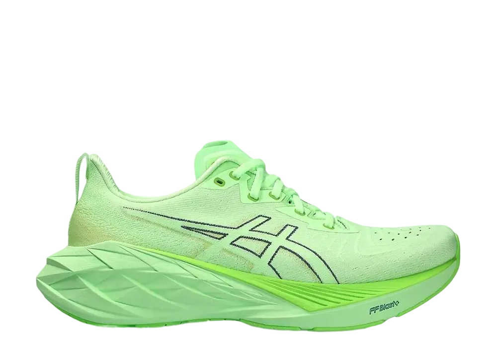 アシックス ノヴァブラスト4 "イルミネートグリーン/ライムバースト"