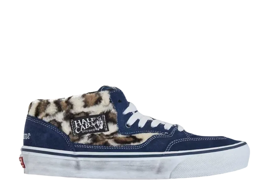 シュプリーム × バンズ レオパード ハーフキャブ "ネイビー"