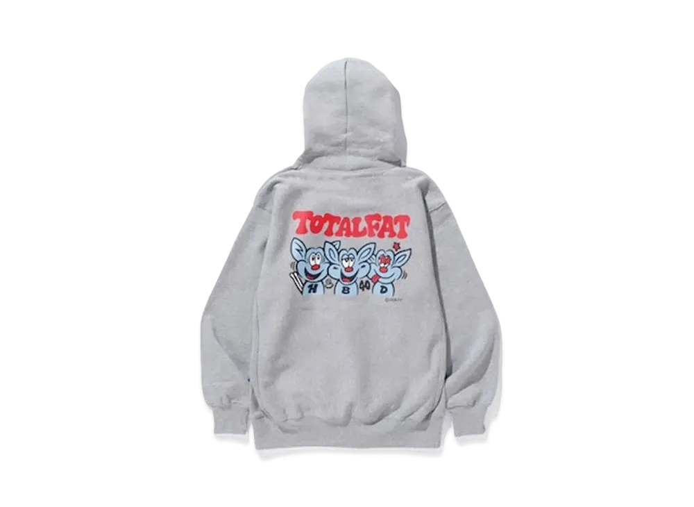 TOTALFAT Bunta x VERDY Sweat Hoodie "Gray"