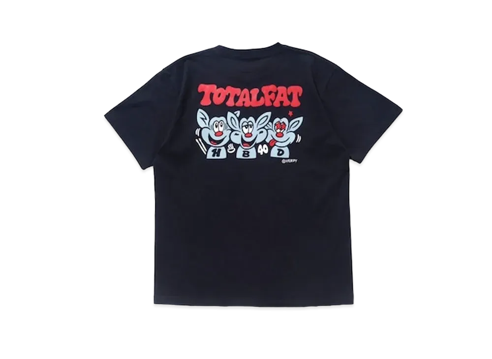 TOTALFAT Bunta x VERDY S/S Tee "Black"