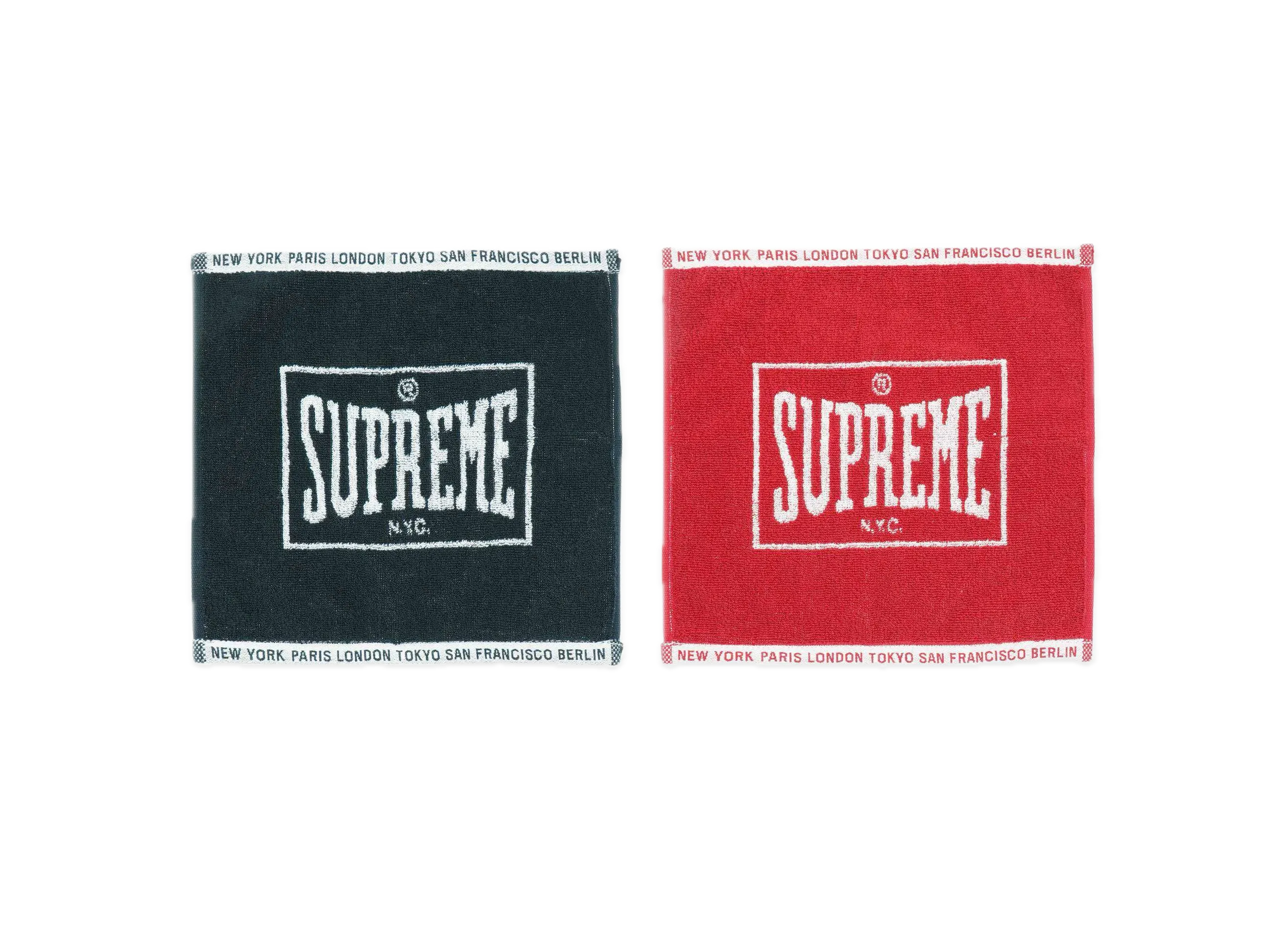 Supreme Square Mini Towels (Set Of 2) "Multi" (23FW)