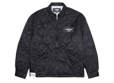 WIND AND SEA x NEIGHBORHOOD Quilt Souvenir Jacket "Black" 231TSWSN-JKM01S