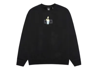 Kith The Simpsons Homer Box Logo Crewneck "Black"