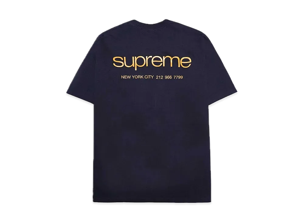 Supreme Nyc Tee "Navy"