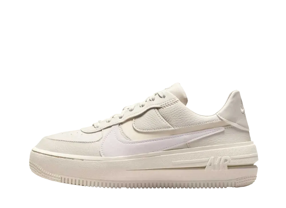 Nike Women's Air Force 1 PLT.AF.ORM "Light Ore Wood Brown/Pale Ivory/Platinum Violet"