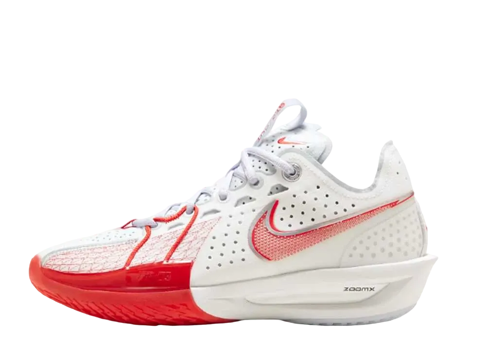 nike gt cut3 ホワイト/レッド Nike G.T. Cut 3 Men's Basketball Shoes, Sail/Light Khaki