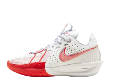 Nike GT Cut 3 "Summit White/Picante Red/Football Grey/Metallic Silver"