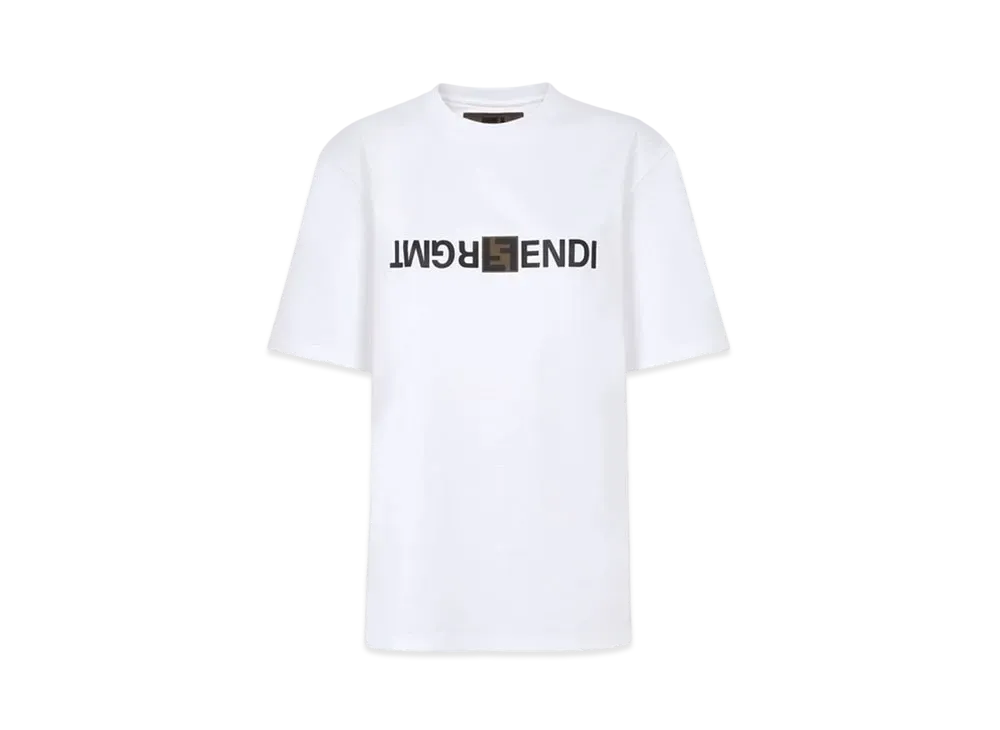 Fragment x FENDI Women's Logo T-shirt "White"