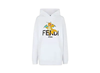 Pokemon x Fragment x FENDI Women's Dragonite Sweatshirt "White"