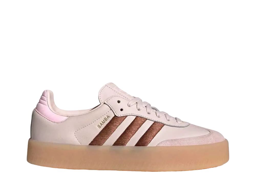 adidas Women's Sambae "Putty Mauve/Preloved Brown/Clear Pink"