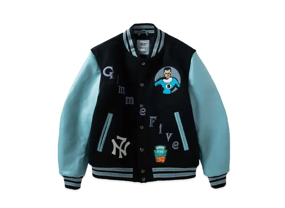 NEXUSVII. SPECIAL VARSITY JACKET II "NAVY×BLUE"