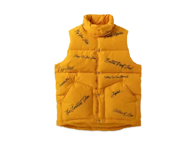 NEXUSVII. SADE R/S DOWN VEST "GOLD"