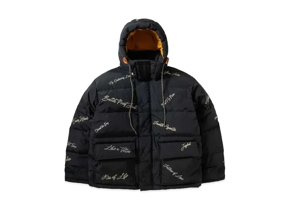 NEXUSVII. SADE DOWN JACKET "BLACK×YELLOW"