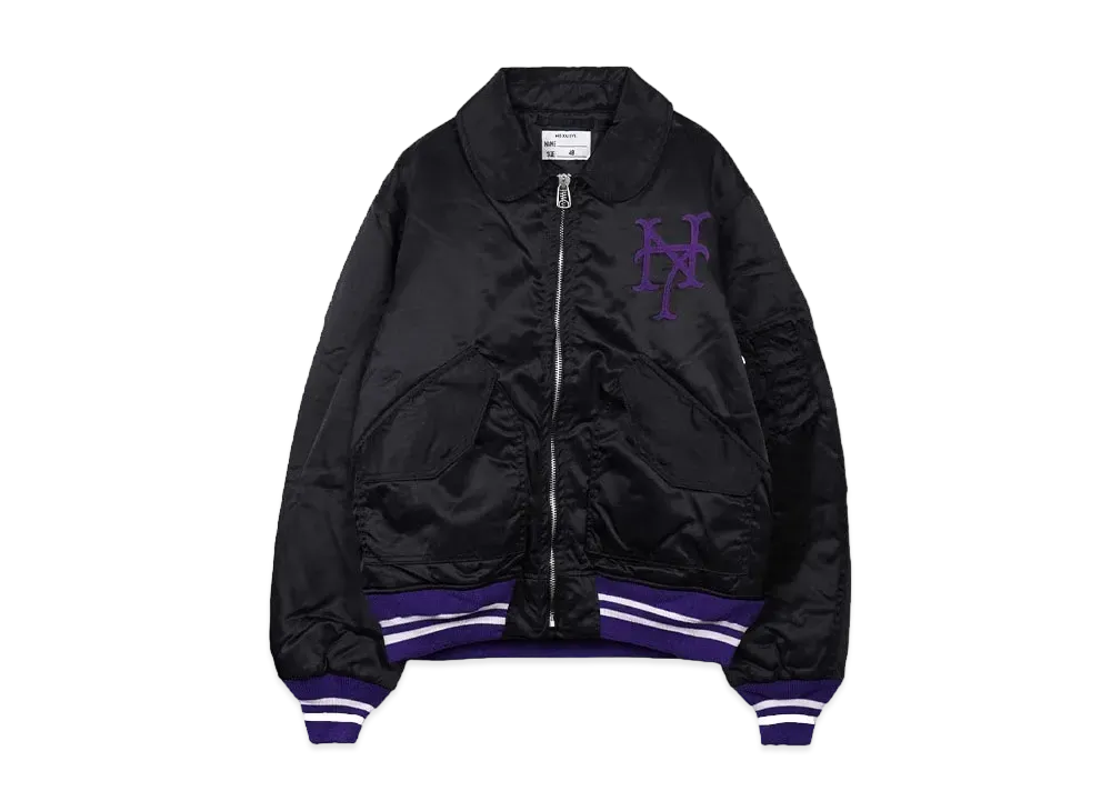 NEXUSVII. CWU NYLON TEAM JKT "FADE BLACK"