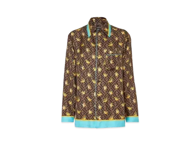 Pokemon x Fragment x FENDI Women's Dragonite Shirt "Brown"