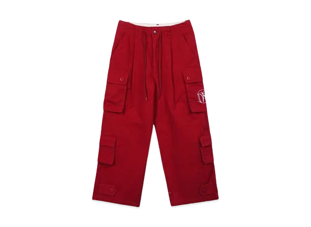 9090 Military Cargo Pants "Red"