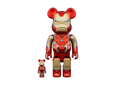 1/13発売|BE@RBRICK IRON MAN MARK85 CHROME Ver. 100% & 400% / 1000 1/13発売|BE@RBRICK IRON MAN MARK85 CHROME Ver. 100% & 400% / 1000