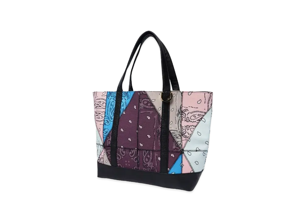 THE WORLD IS YOURS Geometric Paisiey Tote Bag (菱形) "CRAZY PATTERNS"