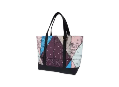 THE WORLD IS YOURS Geometric Paisiey Tote Bag (菱形) "CRAZY PATTERNS"