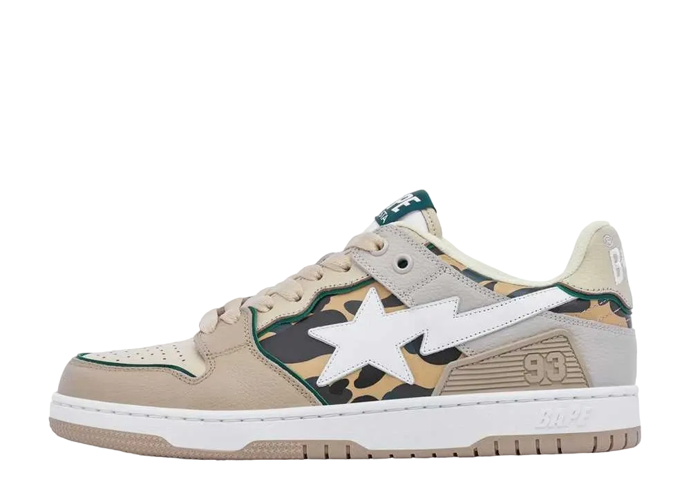 アベイシングエイプ ベイプ スケートスタ #4 "ベージュ"