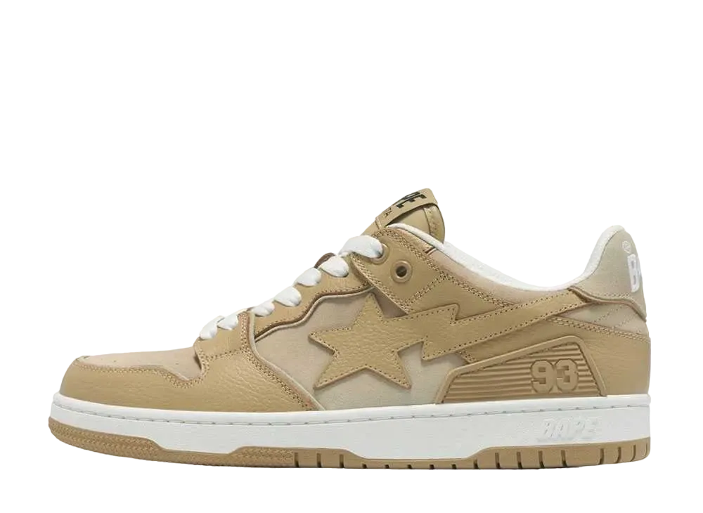 A BATHING APE®︎ BAPE SK8 STA #4 "Beige"