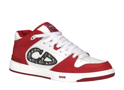 Dior B57 Mid-Top Sneaker "Red /White"