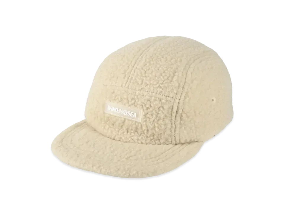 WIND AND SEA Polartec Boa Fleece Camp Cap "Beige"