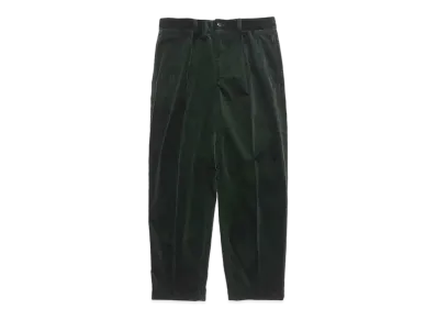 WACKO MARIA Corduroy Pleated Trousers (Type-2) "Green"